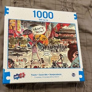 Sure-Lox Ooh La La! 1000-Piece Puzzle - Multicolor NEW